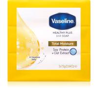 Vaseline Healthy Plus Bar Soap Total Moisture sapone solido idratante 3x75 g Unisex