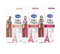 Vaseline x Emily in Paris Lip Oil Mix Pack, getönter Lipgloss für vollere Lippen, (Multicolor - Mix Pack)