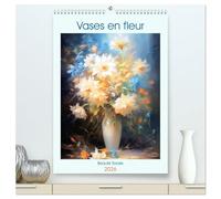 Vases en fleur (Calendrier mural 2026 DIN A2 horizontal) calendrier de bureau: Plongez dans un monde de beauté florale à travers de magnifiques bouquets éblouissants.