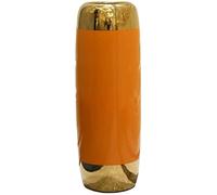 Vases Phnom Penh Ceramic Floor-Standing Large Light Luxury Living Room Decoration Flower Arrangement Decoration Villa Entrance Flower (Color : Orange Size : 17x17x50cm) (Orange 18x18x60cm)