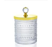 Vasetti Per Marmellata Barattoli di marmellata decorativi in vetro con coperchi Marmellata di cristallo, contenitore for caramelle, barattolo da bagno, decorazione for matrimoni, regalo(White)