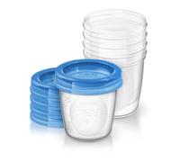 Vasetti via 180 ml con coperchio 5 pz