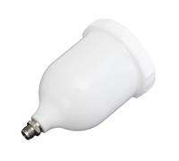 Vasetto di plastica per pistola a spruzzo HVLP, da 600 ml, ermeticamente sigillato, resistente, adatto per GTI GTIPro TT GFG TTS