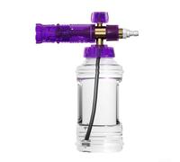 Vasetto spray in schiuma da 14 PA con capacità di 1000 ml, progettato per autolavaggio, dotato di interfaccia in acciaio inossidabile e ottone per una maggiore durata (viola)