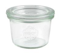 Vasetto Weck in Vetro con Coperchio da 80 ml per Sterilizzazione e Vaso Cottura