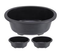 Vasi da allenamento per bonsai 2 pezzi 12 pollici grande fioriera in plastica