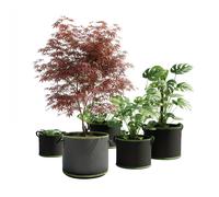 Vasi da Coltivazione in Tessuto con Manici, 10-75L, Set da 5