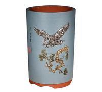 Vasi Da Fiori Vaso da fiori in argilla viola di grandi dimensioni, adatto for piante di grandi dimensioni come l'albero della fortuna, vasi in ceramica di grande calibro Vasi Da Interno Per Piante(A)