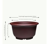 Vasi Da Fiori Vaso da fiori in argilla viola, in ceramica, grande, semplice, rotondo, for interni, soggiorno, albero della fortuna, bonsai Vasi Da Interno Per Piante