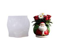 Vasi di fiori del silicone della decorazione di Natale per il supporto dei monili della resina