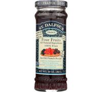 Vasi Di Marmellata Di Quattro Frutti 10 Oz (Confezione Da 6) Di St. Dalfour