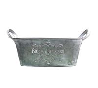 Vasi di metallo Vasi francesi del secchio del fiore della fattoria per i fiori recisi per la decorazione domestica e la tavola di nozze Centrotavola Secchio decorativo del metallo per la pianta