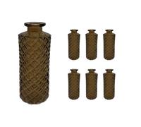 Vasi di vetro Mini vasi Vasi decorativi Set da 6 per decorazioni da tavolo