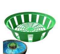 Vasi idroponici - Cestino per piantare ortaggi, riutilizzabile, nero | Accessorio da giardino, design riutilizzabile, robusto supporto per le radici, favorisce la crescita sana, vaso idroponico