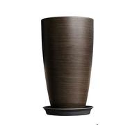 Vasi in ceramica per piante Fioriere alte da esterno - Grandi fioriere da esterno con fori di drenaggio e sottovaso - Vasi da fiori for interni ed esterni for porta d'ingresso, patio e terrazza Vasi p