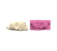 Vasi in silicone fatti a mano a forma di animale adatti per cemento o gesso, per progettare contenitori, stampi versatili in silicone