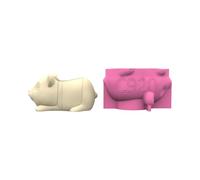 Vasi in silicone fatti a mano a forma di animale adatti per cemento o gesso, per progettare contenitori, stampi versatili in silicone