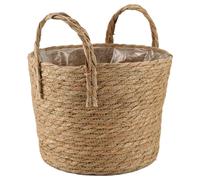 Vasi per Piante da 1 Pezzo, Contenitore per Piante Intrecciato, Vaso In Vim9735