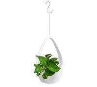 Vasi per piante da appendere, 28 x 29 cm, vasi da fiori appendibili, vaso da giardino, vaso con gancio, decorazione per vaso a goccia, pianta da esterno per soffitto, balcone, giardino, patio
