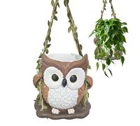 Vasi Per Piante Divertenti | Con Foro Di Drenaggio In Resina - Vasi Per Fiori Animali Per Piante Da Interno,Per Decorazione Casa Giardino Soggiorno Ufficio Pianta Collana Di Perle Donne Mamma