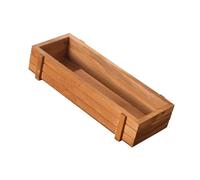 Vasi per piante grasse in legno sostenibile, con fori di drenaggio, previene la putrefazione delle radici, leggero, portatile, adatto per uso domestico e giardino
