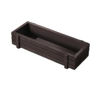 Vasi per piante grasse in legno sostenibile, con fori di drenaggio, previene la putrefazione delle radici, leggero, portatile, adatto per uso domestico e giardino