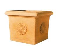 VASI PER PIANTE VASO TELCOM QUADRO CON ROSONE