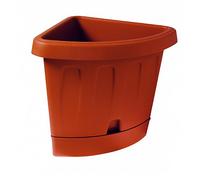 VASI PER PIANTE VASO VICTORIA AD ANGOLO con sottovaso BAMA