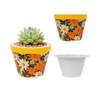 Vasi Puzzle Per Fiori,Kit Per Realizzare Vaso Da Fiori Come Decorazione E Ricordo,Puzzle 3D a Incastro - per Rompicapo da Interno Bambini Donne Hobby Decorazione Casa Natale Halloween