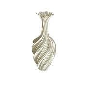 Vasi Vaso da 25 cm, centrotavola artistico con composizione floreale, decorazione moderna for la casa(Color06)