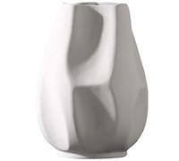 Vasi Vaso per Fiori in Ceramica Bianca, Vasi Geometrici, Decorazione Domestica Semplice Moderna, Centrotavola per Tavolo da Pranzo Soggiorno, per La Doccia Nuziale (Color : Bianca, Size : 30.5cm)