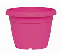 VASI VASO + SOTTOVASO ARCA SIMILCOTTO EFFETTO SPAZZOLATO ø 30 CM FUCSIA NEW
