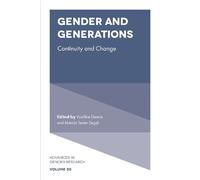 Vasilikie (Vicky) Demos Gender and Generations (Copertina rigida)