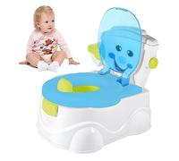Vasino 3 in 1 con paraspruzzi per bambini, per imparare a lavare il vasino