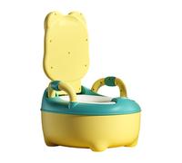 Vasino da viaggio leggero per bambini, facile da usare, con coperchio a forma di cartone animato, comodo sedile per WC liscio transito orinatoio portatile per bambini