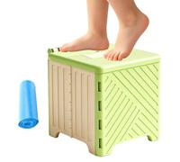 Vasino da viaggio per bambini, pieghevole, a prova di perdite, inodore, portata 70 kg, vasino da viaggio per bambini, per escursioni, camper, pesca, barche, ospedali, auto, camion