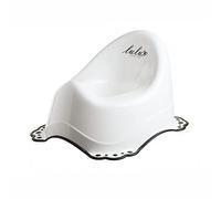 Vasino Lulu Design con gomma antiscivolo - semplice, tradizionale, per bambini a partire da circa 18 mesi, facile da usare, aiuta a fare i bisogni - Marchio: Lulu Design, Colore: Bianco