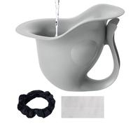 Vasino Minuscolo Toilette Portatile Graziosa a Forma di Pesce Antiscivolo