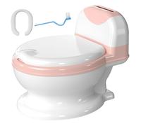 Vasino per bambini con base antiscivolo, adattatore per sedile WC per bambini, comodo sedile per WC con paraspruzzi, per bambini e bambine