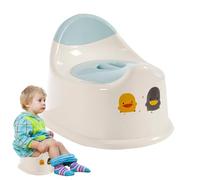 Vasino per imparare a usare il vasino, antiscivolo, confortevole, portatile, per bambini, con coperchio, per uso esterno e interno