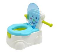 Vasino pieghevole per bambini con coperchio e secchio, vasino da viaggio | Toilette pieghevole 3 in 1 per bambini: addestramento WC con imbottitura morbida, secchio e coperchio ermetico per viaggi in