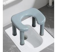 Vasino Portatile, Antiscivolo, Robusto, Comodo Sgabello per WC con Poggiapiedi