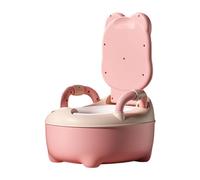 Vasino portatile per bambini in PP PU per addestramento WC sicuro e cartone animato per abilità di apprendimento del bambino in PVC morbido Pad Trainer per bambini
