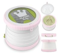 Vasino portatile per bambini, pieghevole, WC - Vater per bambini - Potty Training | Pieghevole e compatto, coperchio ermetico, include sacchetti usa e getta, igienico, viaggi, auto e passeggiate