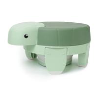Vasino portatile per bambini, vasino da viaggio pieghevole per bambini - Toilette portatile multiuso 3 in 1, bambino verde chiaro