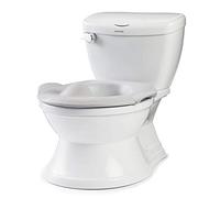 Vasino Sonoro Bambini 2-in-1 che si trasforma in riduttore WC! Summer Infant Train & Transition, divertente transizione alla toilette da adulti, tavoletta rimovibile, suono sciacquone, porta salviette