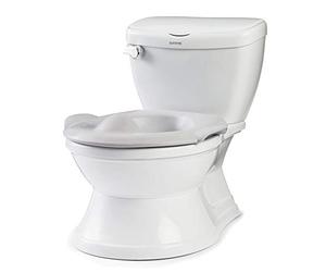 Vasino Sonoro Bambini 2-in-1 che si trasforma in riduttore WC! Summer Infant Train & Transition, divertente transizione alla toilette da adulti, tavoletta rimovibile, suono sciacquone, porta salviette