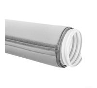 Vasiumic Copertura isolata per tubo di scarico portatile AC 5 e 5,9 di diametro, migliora l'efficienza prolunga la durata del tubo, blocca la luce previene il degrado, (grigio)