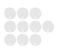 Vasiumic Copri-cerniera per sedile WC, in plastica, impermeabile, con base impermeabile, 10 pezzi, disponibili in misure da 50 mm, 60 mm, 65 mm, per accessori da bagno (60 mm)