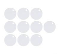 Vasiumic Copri-cerniera per sedile WC, in plastica, impermeabile, con base impermeabile, 10 pezzi, disponibili in misure da 50 mm, 60 mm, 65 mm, per accessori da bagno (65 mm)